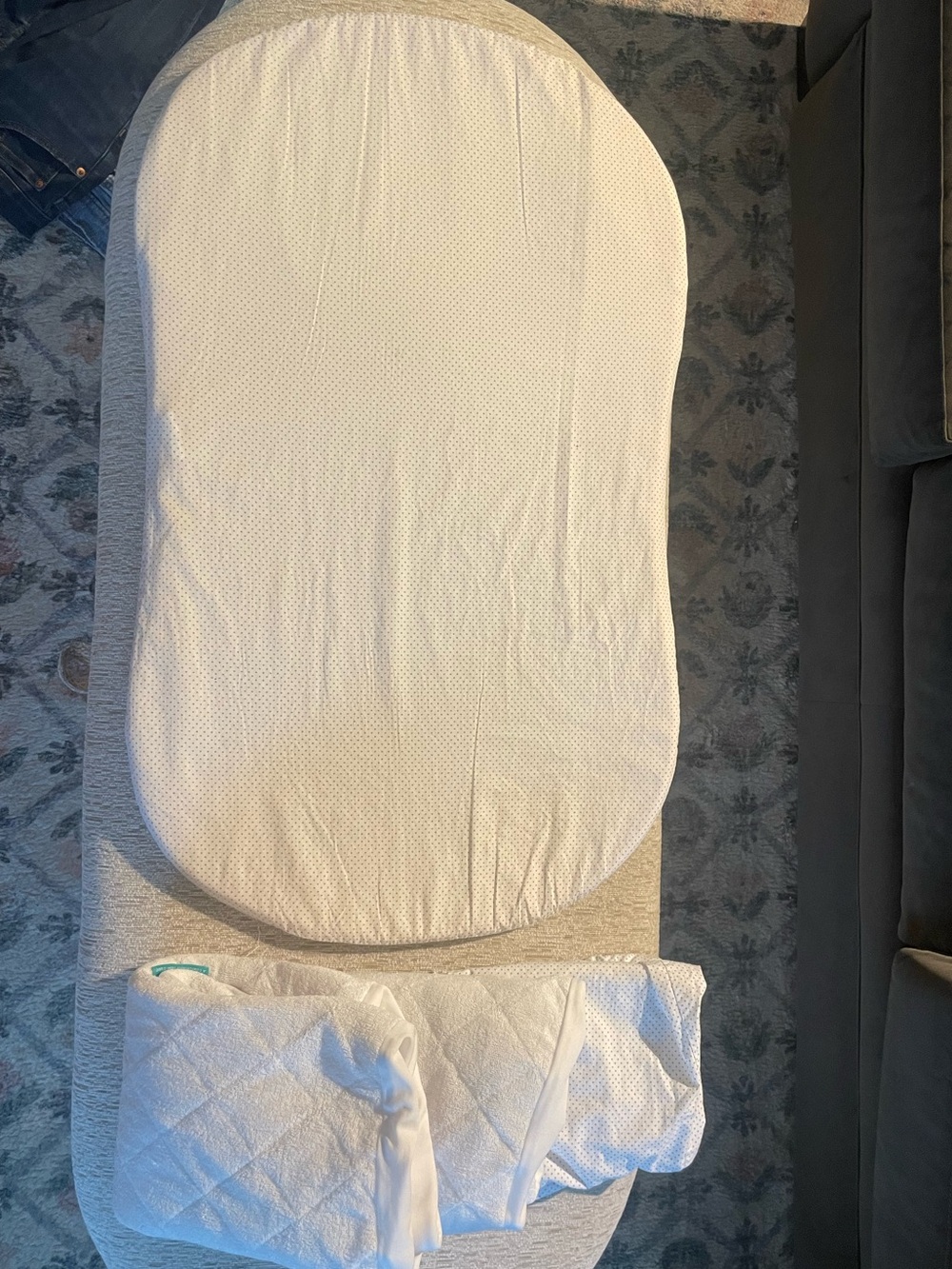 Halo Bassinest bedding and mattress protectors - Soft Fitted Nursery Bedding
